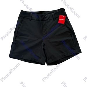 Spanx XS 6” Sunshine Shorts in Very Black NWT